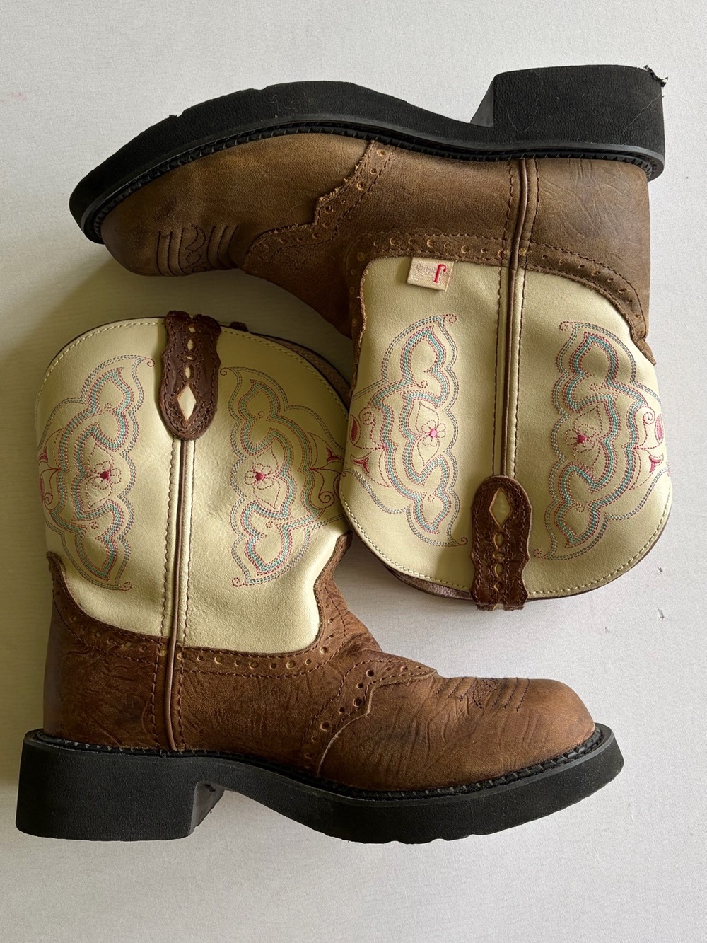 Justin Gypsy Womens Cowboy Boots Size 8.5